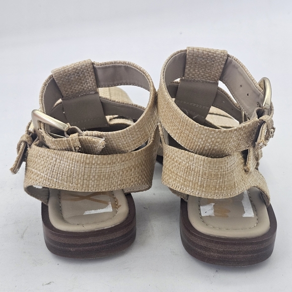 Sam Edelman Dawn Fisherman Sandal Women’s Size 7.5 Bleached Beechwood - Picture 5 of 9